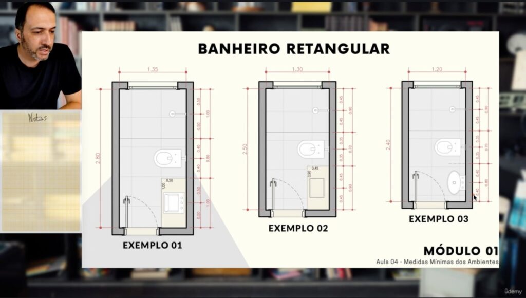 Print de aula do curso de anteprojeto arquitetônico ministrado por Raphael Davila com mais de 500 alunos.