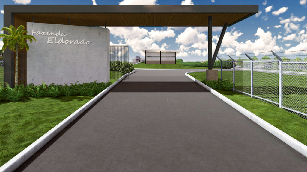 Projeto de residência de alto padrão desenvolvido pelo escritório Raphael Davila Arquitetura no Mato Grosso.