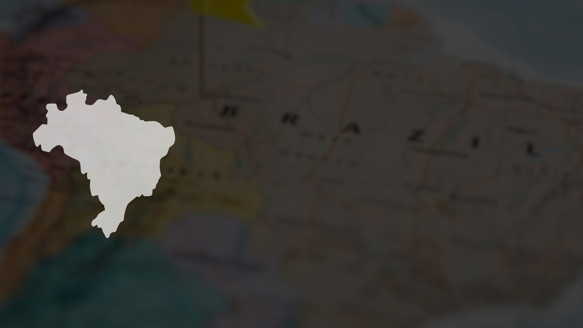 Gráfico institucional apresentando o mapa do Brasil em destaque sobre um fundo de mapa-múndi escurecido, simbolizando a presença e os projetos desenvolvidos em 11 estados brasileiros pelo arquiteto de alto padrão Raphael Davila.