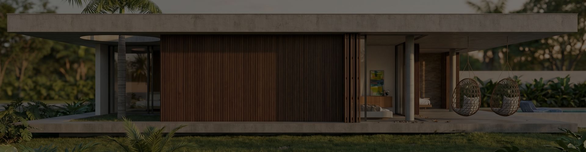 Residência de alto padrão com arquitetura contemporânea projetada pela Raphael Davila Arquitetura, ilustrando a seção de depoimentos de clientes